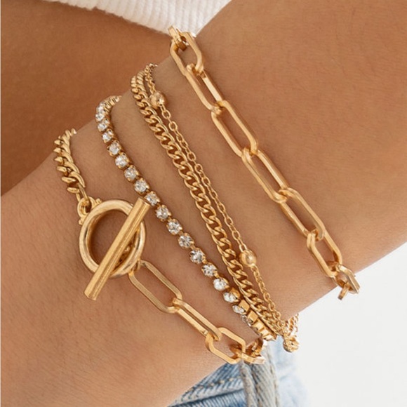 Jewelry - Gold Multi-layer Bracelet